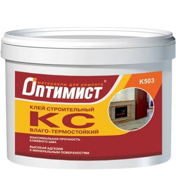 ОПТИМИСТ Клей строительный влаго-термостойкий (1,5 кг)