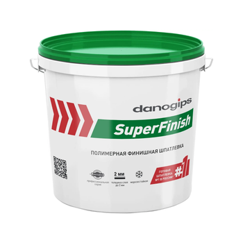 Готовая финишная полимерная шпатлевка SuperFinish (СуперФиниш) Шитрок, 5 кг