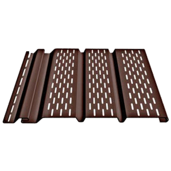 Софит Docke (Деке), перфорированный, цвет шоколад, размер 3.05*0.305 м, за штуку