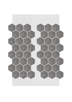 АМК Соты однотонный 202 — декоративное покрытие