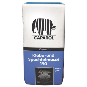 Штукатурно-клеевая смесь базовая на минеральной основе Capatect Klebe- und Spachtelmasse 190 25 кг