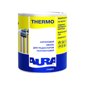 Эмаль для Радиаторов Aura Luxpro Thermo 0.45л Акриловая