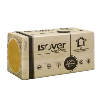 Утеплитель базальтовый Изовер Венти Оптимал 1000х600х50 (6шт; 0,18м3; 1,8м2)