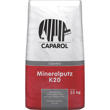 Декоративная штукатурка минеральная Capatect Mineral K,R 20, 25 кг