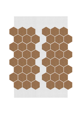 АМК Соты однотонный 103 — декоративное покрытие