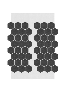 АМК Соты однотонный 204 — декоративное покрытие