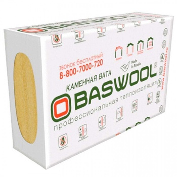 Утеплитель BASWOOL ЛАЙТ 35 1200х600х50 (6 плит/0,216 м3)